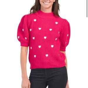 NWT English Factory Heart Sweater 💕
